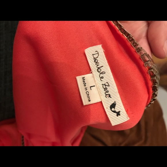 Adorable orange high low dress - Picture 4 of 5